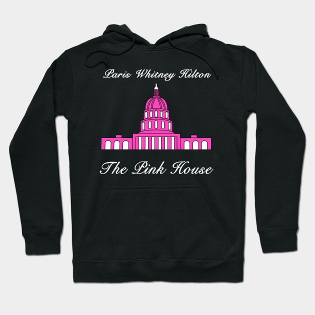 Paris Whitney Hilton The Pink House Hoodie by nikolay